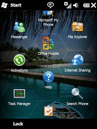Image result for windows mobile 6.0 today screen