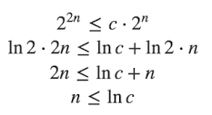 math - Is 2^(2n) = O(2^n) - Stack Overflow