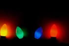 Christmas tree lights - photo/picture definition at Photo ...