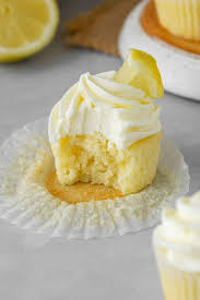 Image result for lemon cupcake