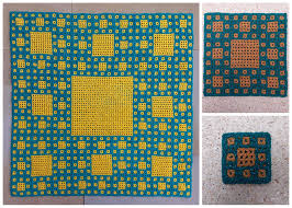 Image result for sierpinski carpet