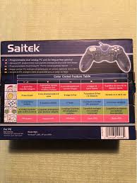 Résultat de recherche d'images pour "SAITEK P990 DUAL ANALOG"