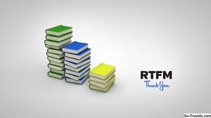 Image result for RTFM