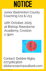 Image result for Langwathby Junior Badminton Club