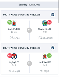 Image result for South Weald Cricket Club