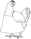 The Little Red Hen Coloring Pages — Printable Coloring Pages