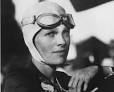 Amelia Earhart appears above