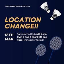 Image result for Queens Badminton Club