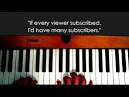 Justin Bieber playing keyboards