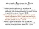 Trauma and Memory Revisited