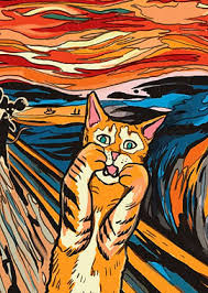 Image result for "the scream" parody