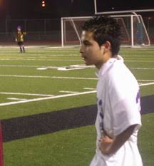 ... as senior forward Hank Schuman sliced a corner kick through three MVC defenders to find junior flash Mario Nunez (right), who headed the ball into ... - mario-nunez