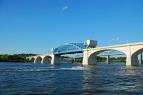 Market Street Bridge across the Tennessee River Market Street Bridge across - via Daymix