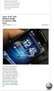 Image result for windows mobile 6.0 today screen