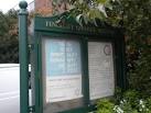 Notice Board, Finchley Quaker Meeting House, Alexandra Grove N12 - via Daymix