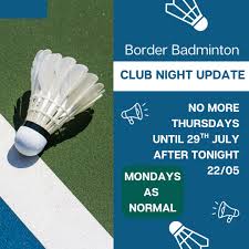 Image result for Borden Social Badminton Club