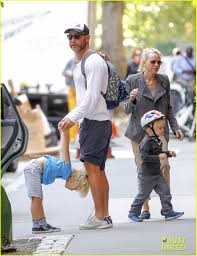 Image result for Maclaren Techno XT Naomi Watts and Liev Schreiber taking a stroll with son, Sasha