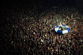 Image result for crowd-surfing
