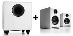 Amazon.com: Audioengine A2+ Plus White Wireless Bluetooth Speakers ...