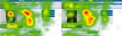 Image result for heat map eye