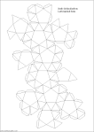 Paper Model of a Snub Dodecahedron