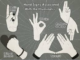 Image result for illuminati hand sign