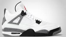 Air Jordan Retro 4 - White/Black-Cement Grey - Official Images ...