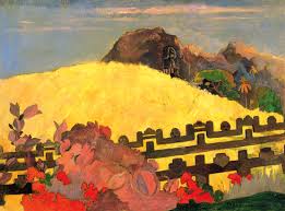 Gauguin, Paul: Dort ist der Tempel (Parahi te marae) - Zeno.