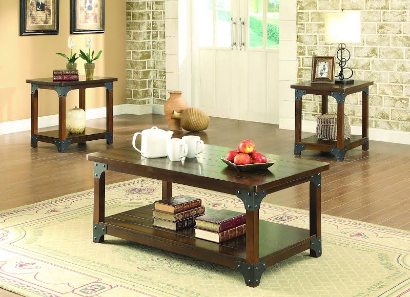 021032314859 UPC Coaster Furniture Wooden 3 Piece Coffee Table Set UPC Lookup