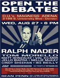 Ralph Nader: Denver Super Rally to Open the Debates!