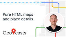 Add maps and place details to your web page with simple HTML - YouTube