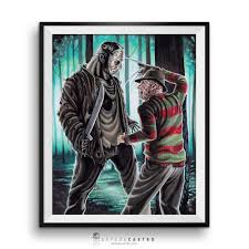Image result for freddy contre jason