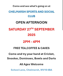Image result for Chelmarsh Cricket Club