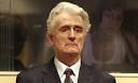 radovan karadzic in court at
