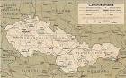 Map of Czechoslovakia