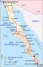 Clickable interactive map of Baja California, Baja California Sur ...