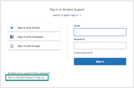 How to create a Zendesk Help Center account – Zendesk help