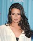 Lea Michele's hair routine starts with blow drying, then straightening with ... - Lea-Michele