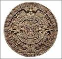 Clear image of Aztec Calendar
