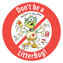 Please don't litter,