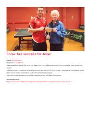Image result for Stockport Table Tennis Club