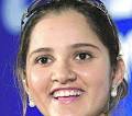 GOOD BACKING: Sania is