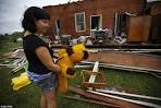 The aftermath of brutal Cyclone Marcia: Residents in Queensland.