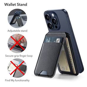 MagSafe Vegan Leather Wallet Stand for iPhone 14/13/12 ...