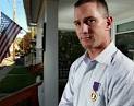 Sgt. Chris Bain, U.S. Army Retired, at home in Williamsport Thursday October ... - 10446305-large