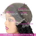 Amazon.com : 28 inch Water Wave 13x6 HD Transparent Lace Front ...
