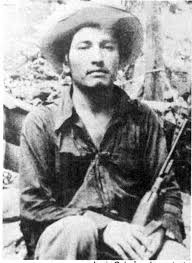 Lucio Cabañas, líder de la guerrilla del Partido de los Pobres, de Guerrero.