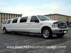 14-Passenger White Ford Excursion Exotic Stretch Limousine