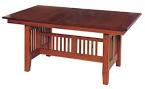 Amish Mission Trestle Dining Room Table - Keystone Collection ...