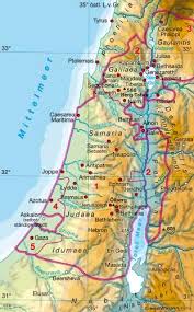 Diercke Weltatlas - Kartenansicht - Palästina zur Zeit Jesu - 100770_162_1